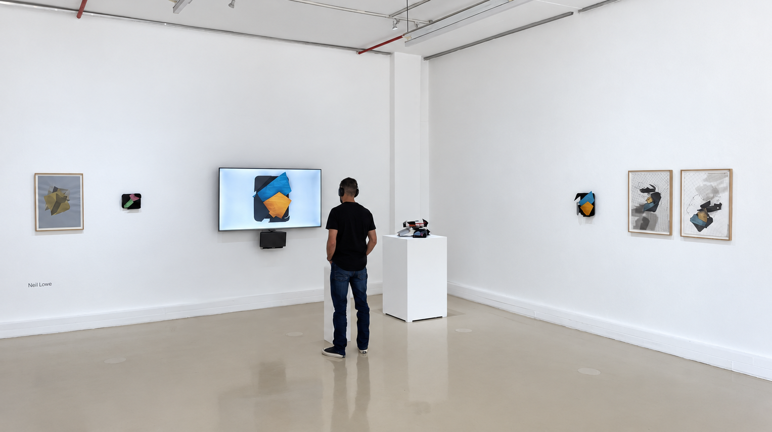 Variations on a Point Cloud, 2026. Installation view. UJ FADA Gallery. (Neil Lowe)