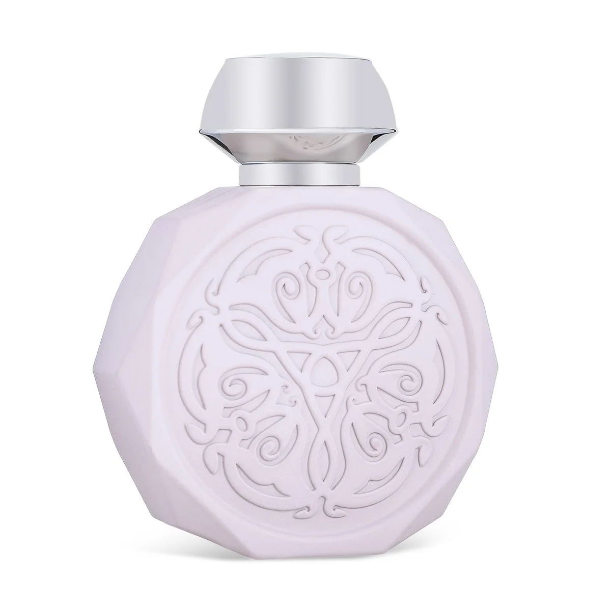 Angled view of Gissah Ayesh Saeed Eau de Parfum bottle showcasing luxury design