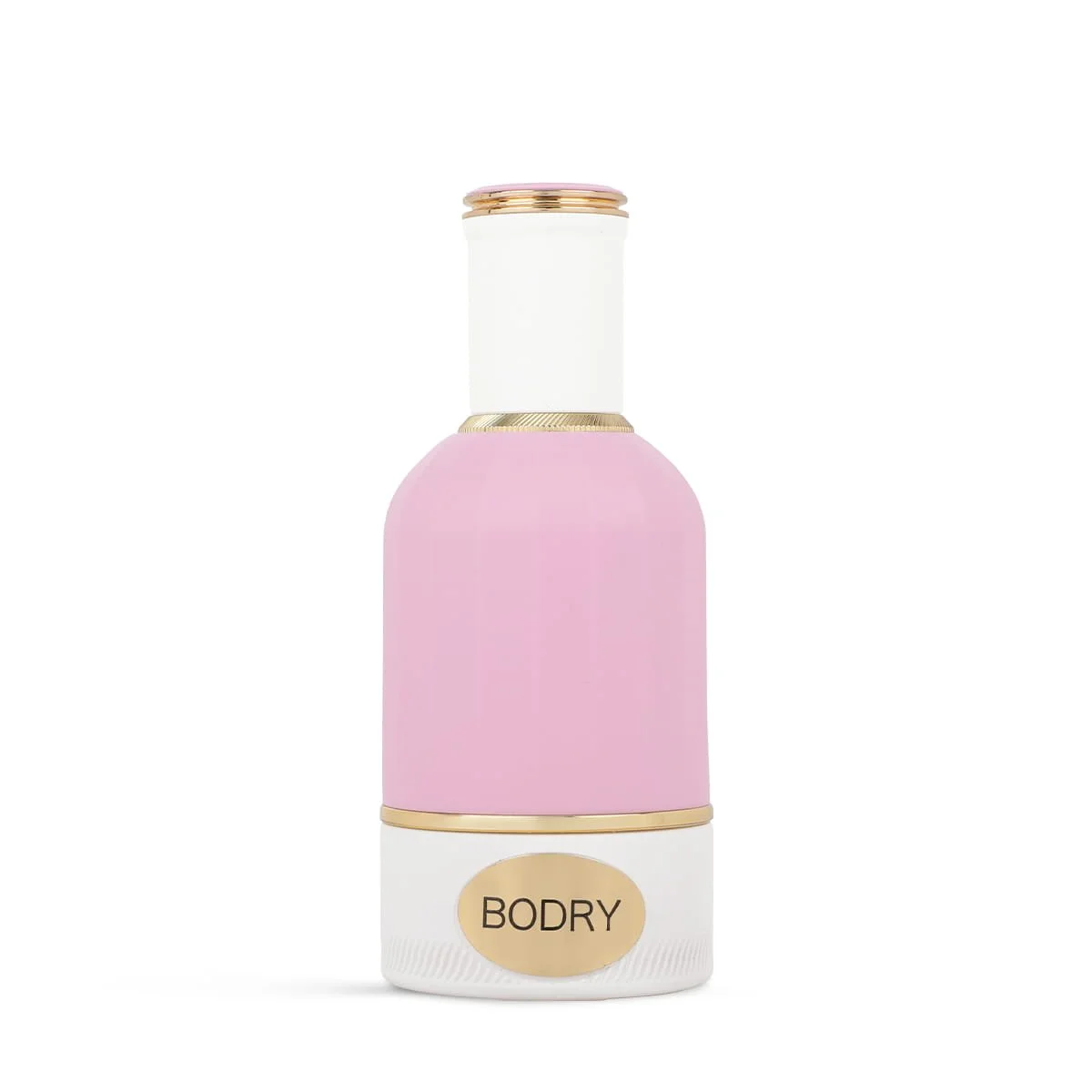 Al Majed Oud Bodry Pink eau de parfum 95ml on white background, fruity musky fragrance UK