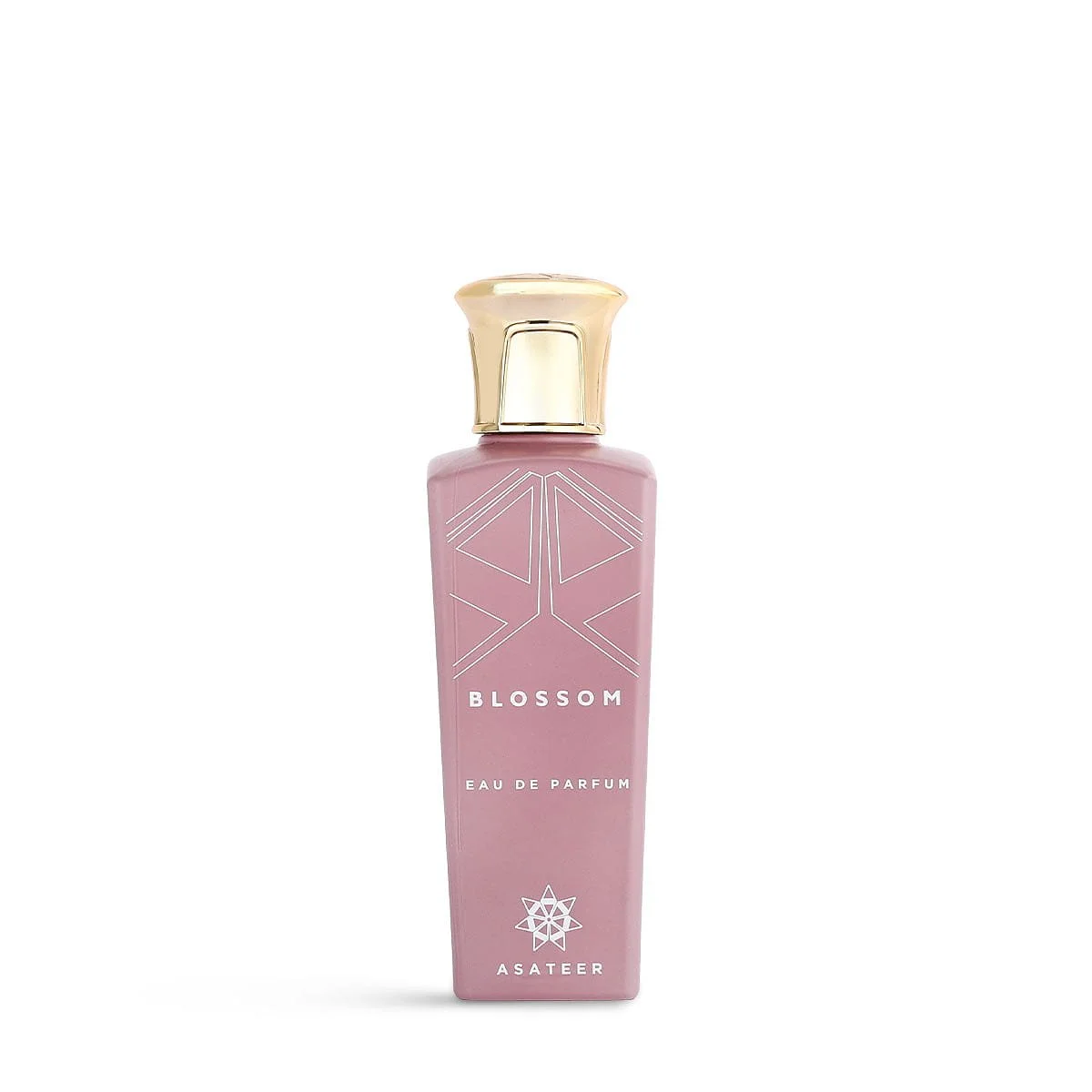 Asateer Blossom Eau De Parfum 80ml on white background, luxury floral oriental fragrance UK