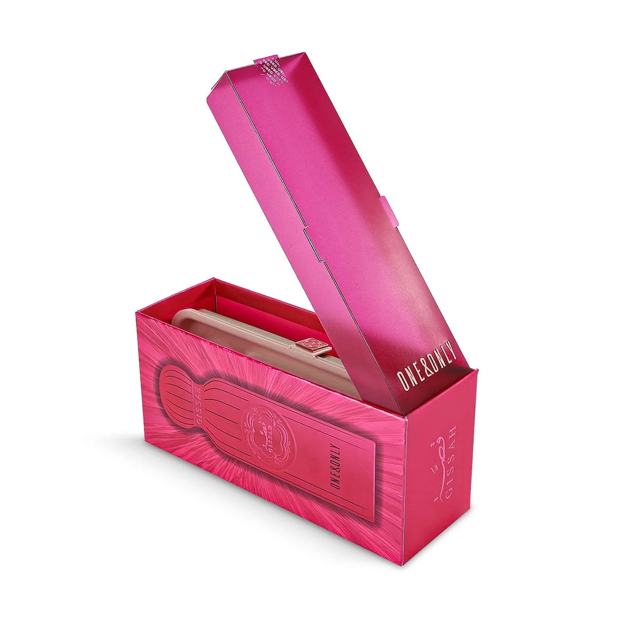 Gissah One and Only luxury box opened showcasing elegant presentation details UK