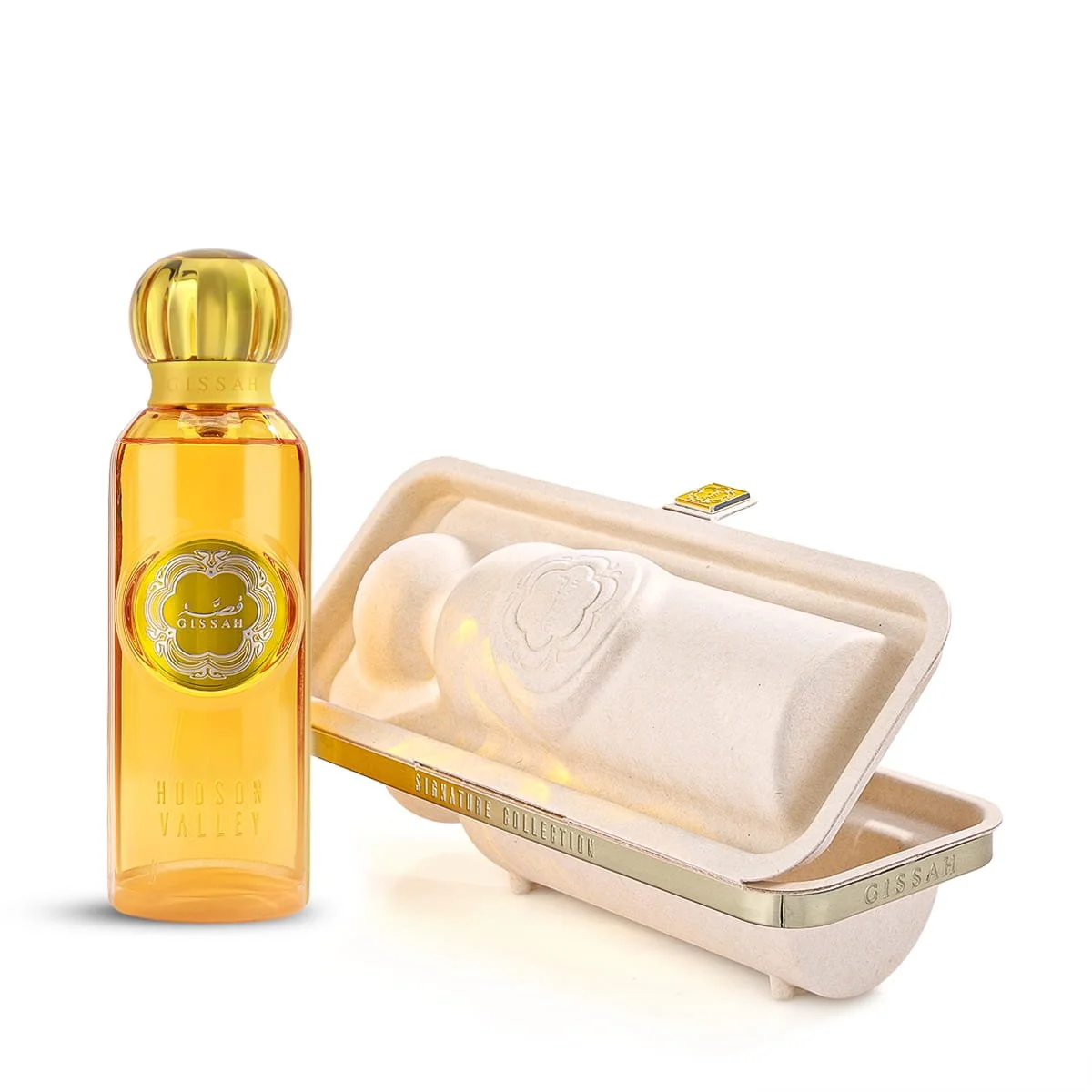 Gissah Hudson Valley perfume with luxury case, premium Arabian fragrance UK