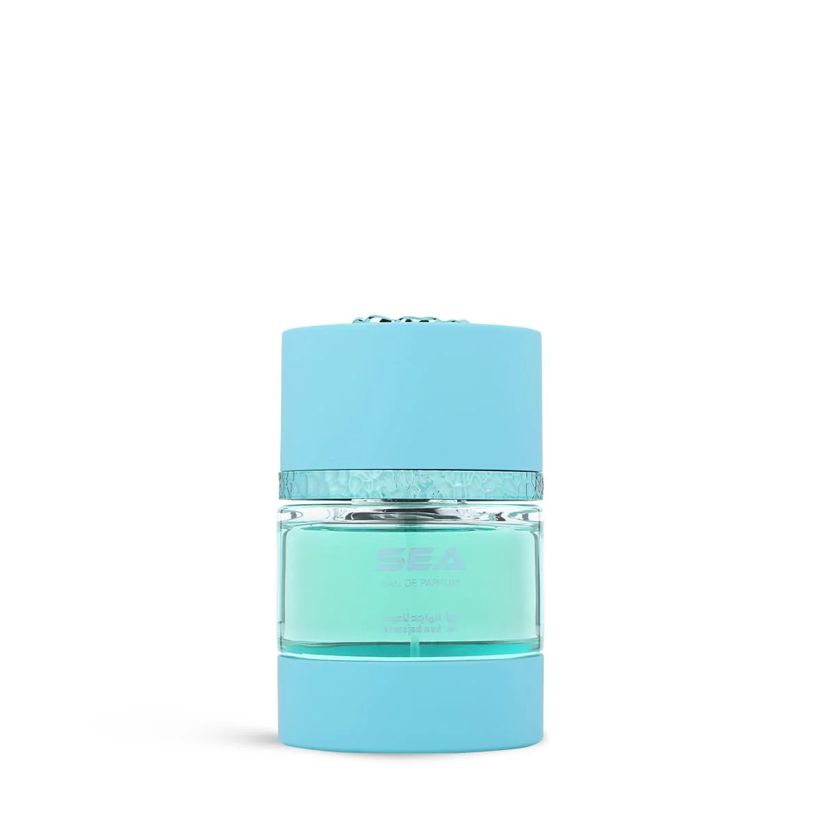 Al Majed Oud Sea eau de parfum 75ml on white background, fresh citrus summer fragrance UK