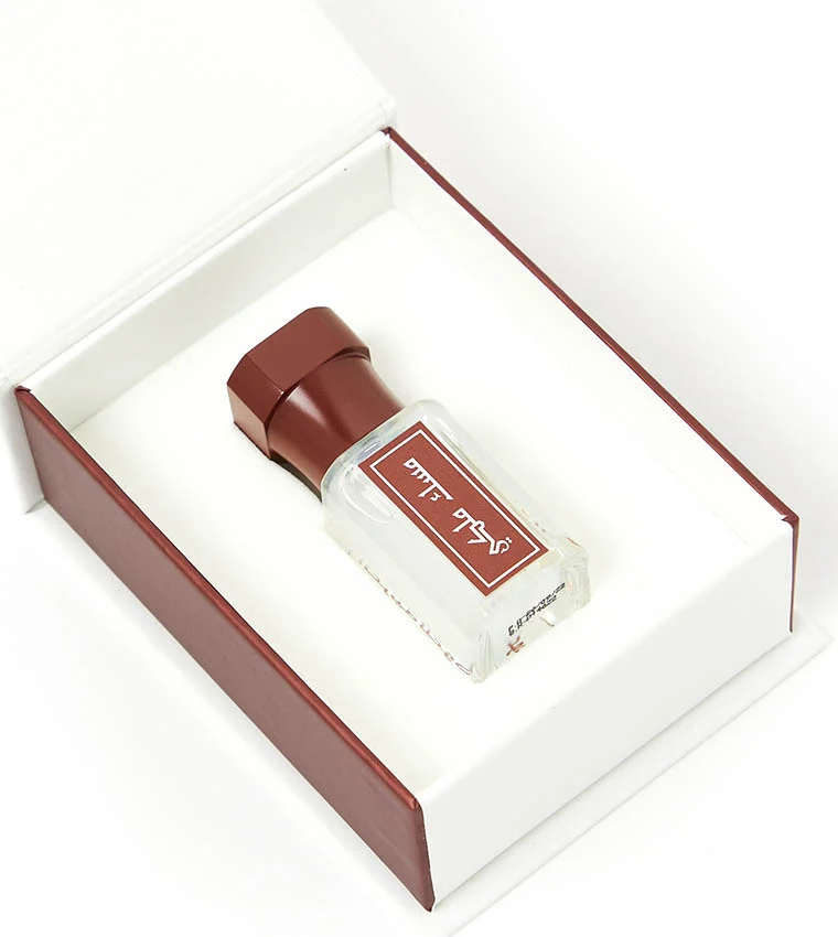 Arabian Oud Royal Musk perfume oil inside luxury case, floral musk attar UK