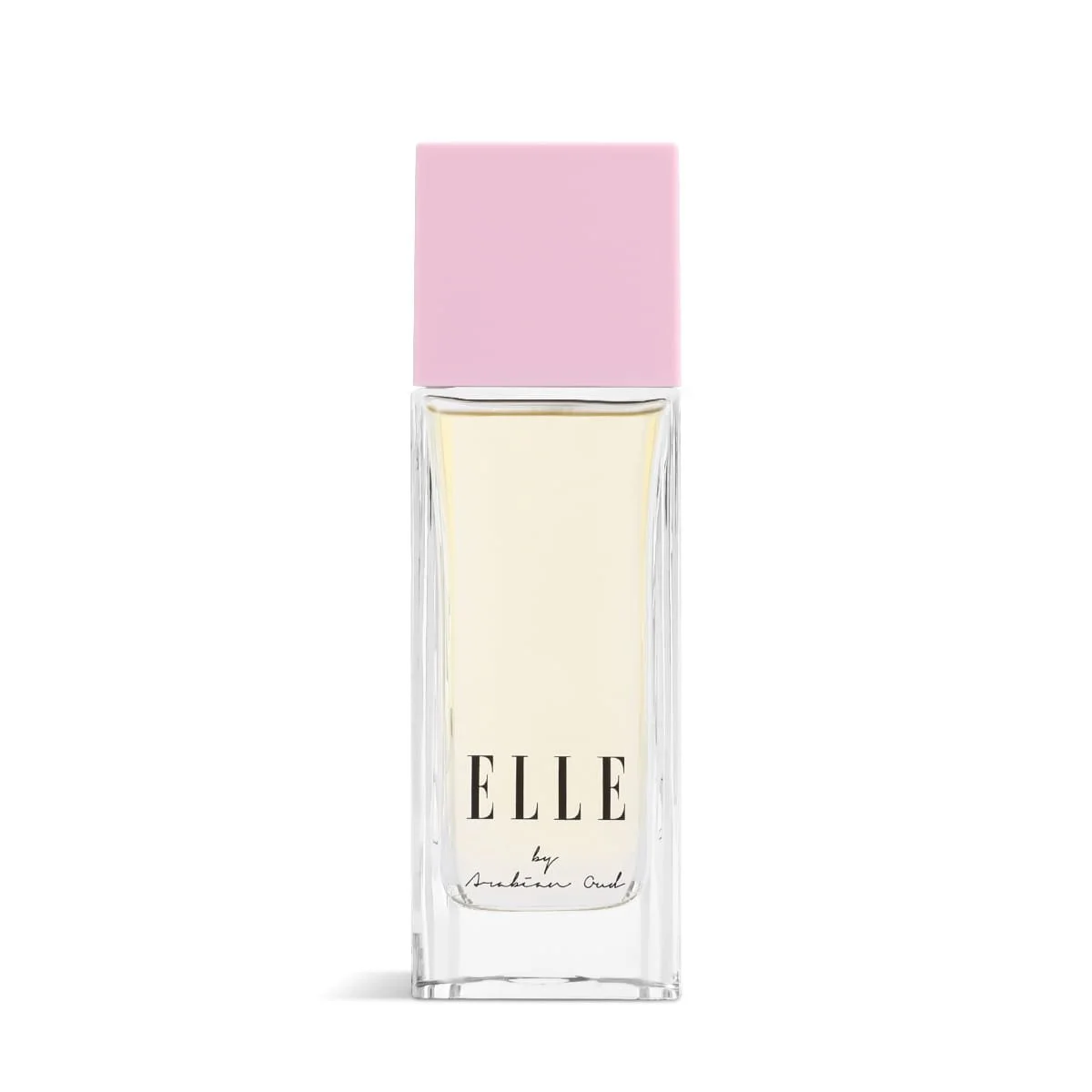 Arabian Oud Elle Eau De Parfum 85ml on white background, luxury woody floral oriental fragrance UK