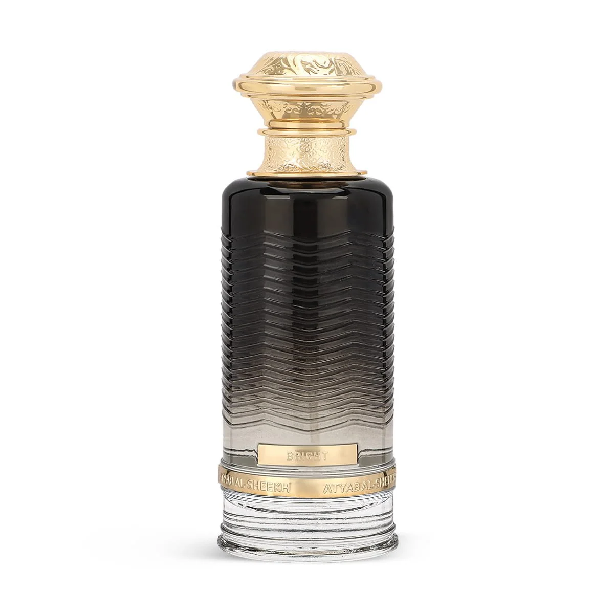 Back view of Atyab Al Sheekh Bright perfume bottle 220ml UK
