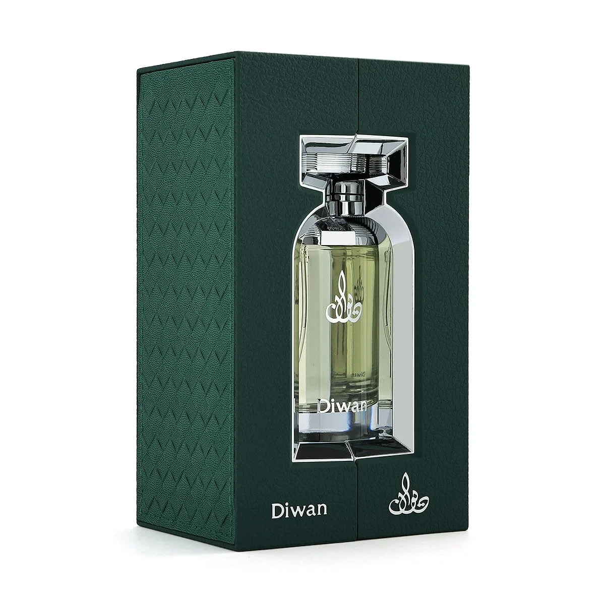 Arabian Oud Diwan perfume inside luxury box, premium packaging UK