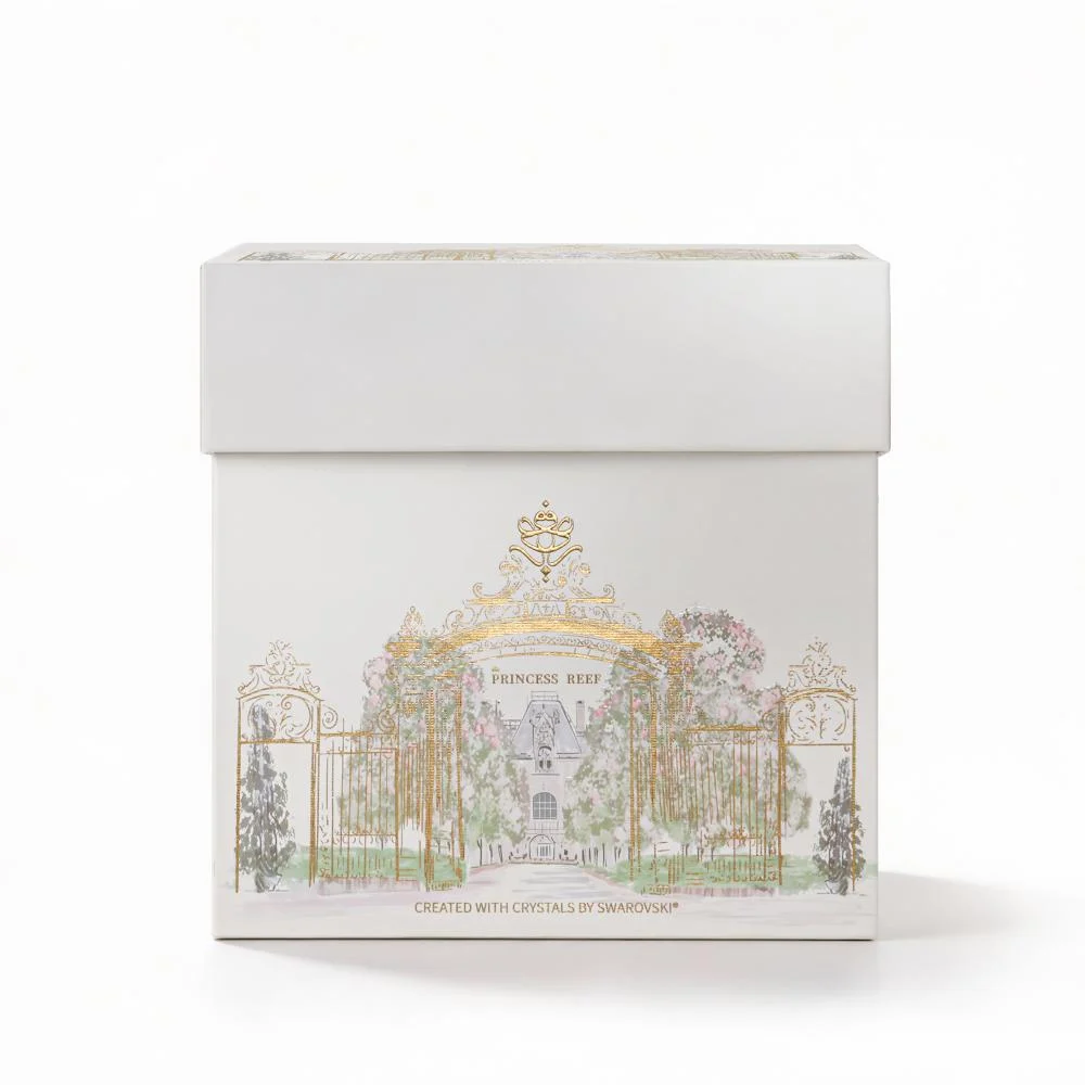 Princess Reef luxury gift box by Reef Perfumes presented on white background – Al Rashid Galleria UK