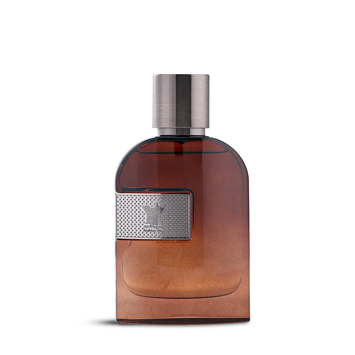 Arabian Oud W 100ml eau de parfum on white background, clean woody men’s fragrance UK