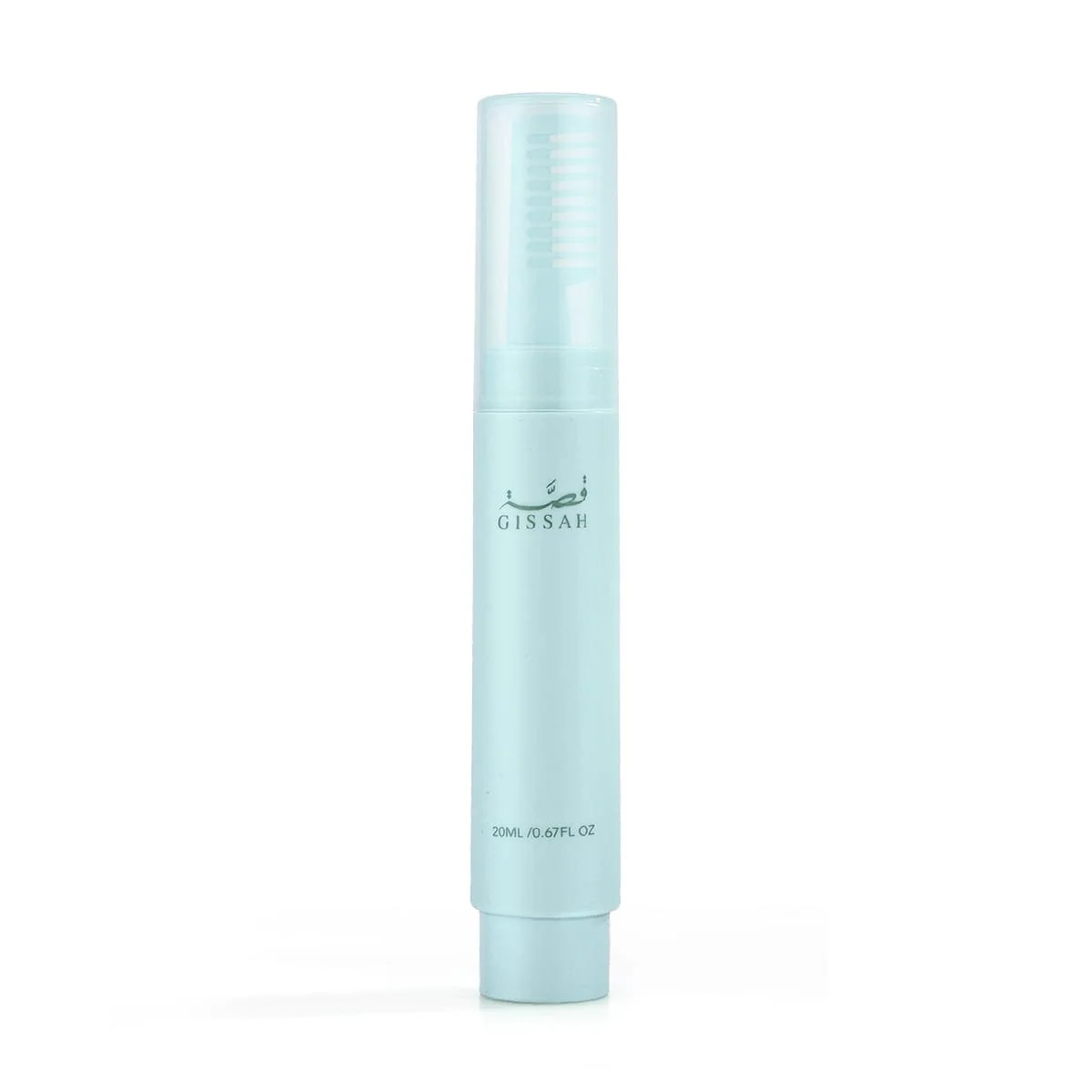 Front view of Gissah No.3 scented hair serum 20ml on white background, luxury musky hair fragrance from Al Rashid Galleria UK