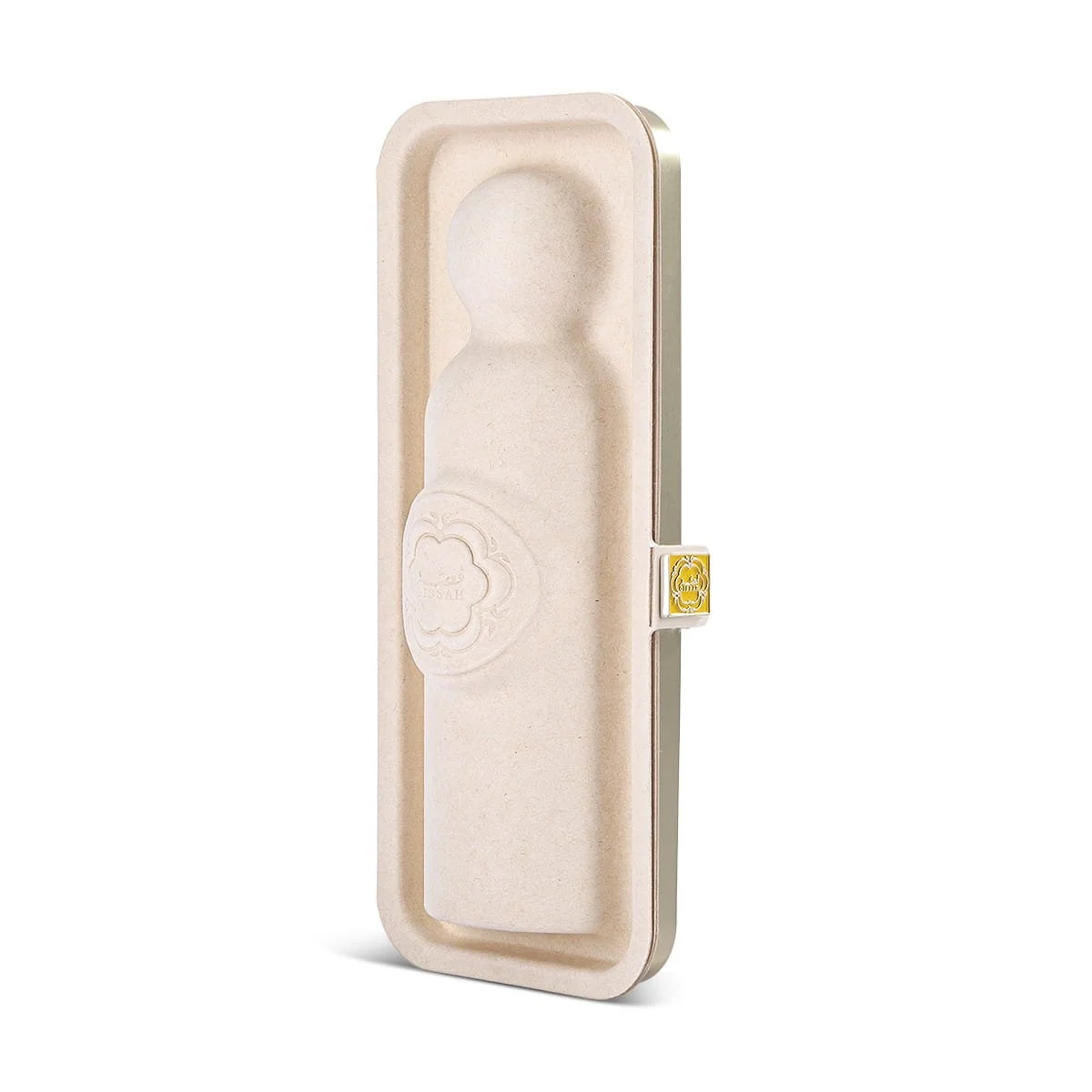 Gissah Hudson Valley case front angle view, luxury Arabian perfume packaging UK