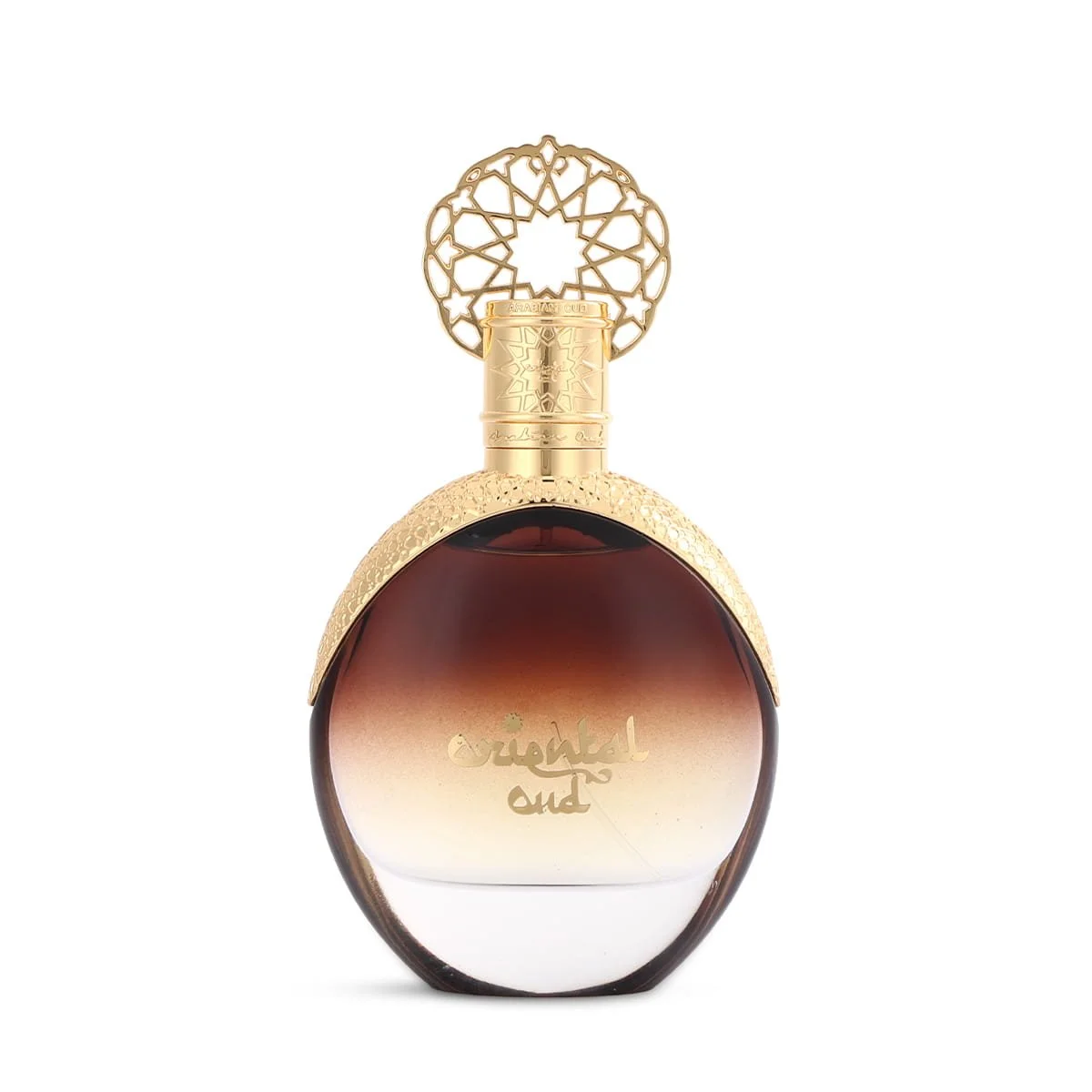 Arabian Oud Oriental Oud Eau De Parfum 100ml on white background, luxury oriental woody oud fragrance UK