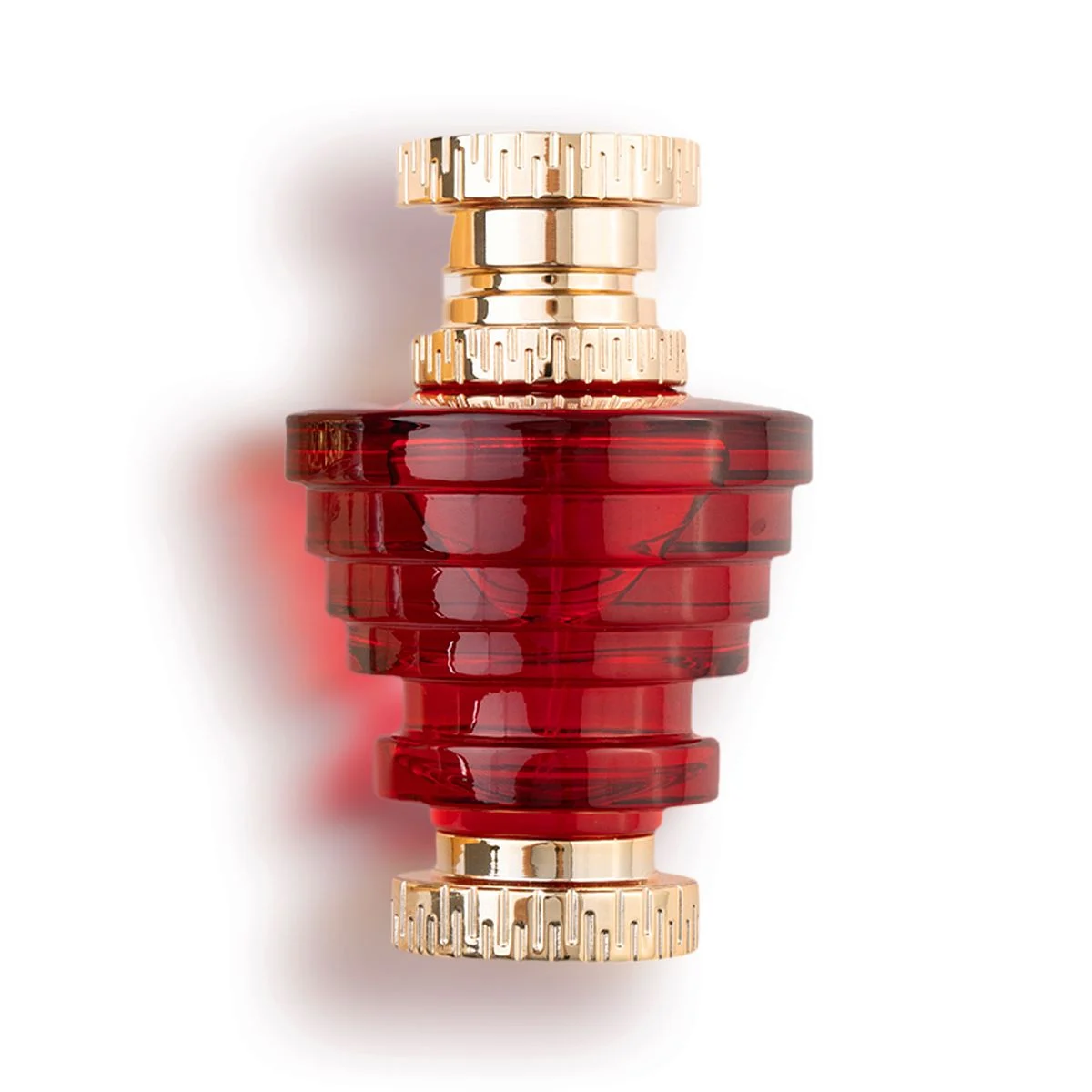 Al Majed Oud Rannan VIP Red eau de parfum 100ml on white background, luxury perfume UK