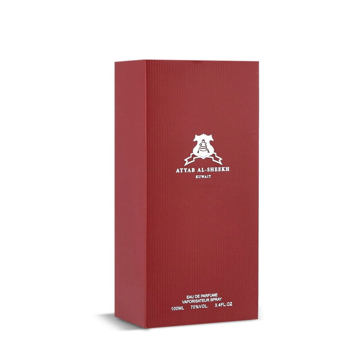 Front view of Atyab Al Sheekh Remember Me Red perfume box UK