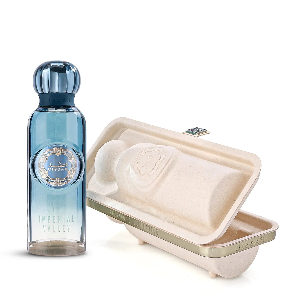 Gissah Imperial Valley perfume with luxury case, premium Arabian fragrance UK