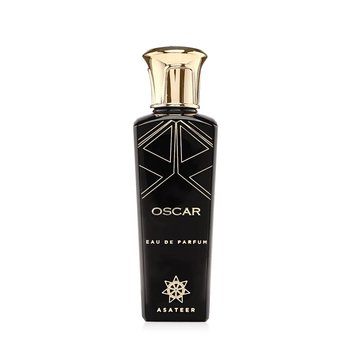 Asateer Oscar Eau De Parfum 80ml on white background, luxury woody oud fragrance UK