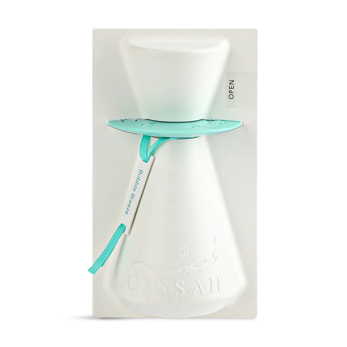 Gissah Bubble Breeze diffuser inside luxury case, elegant home fragrance gift UK