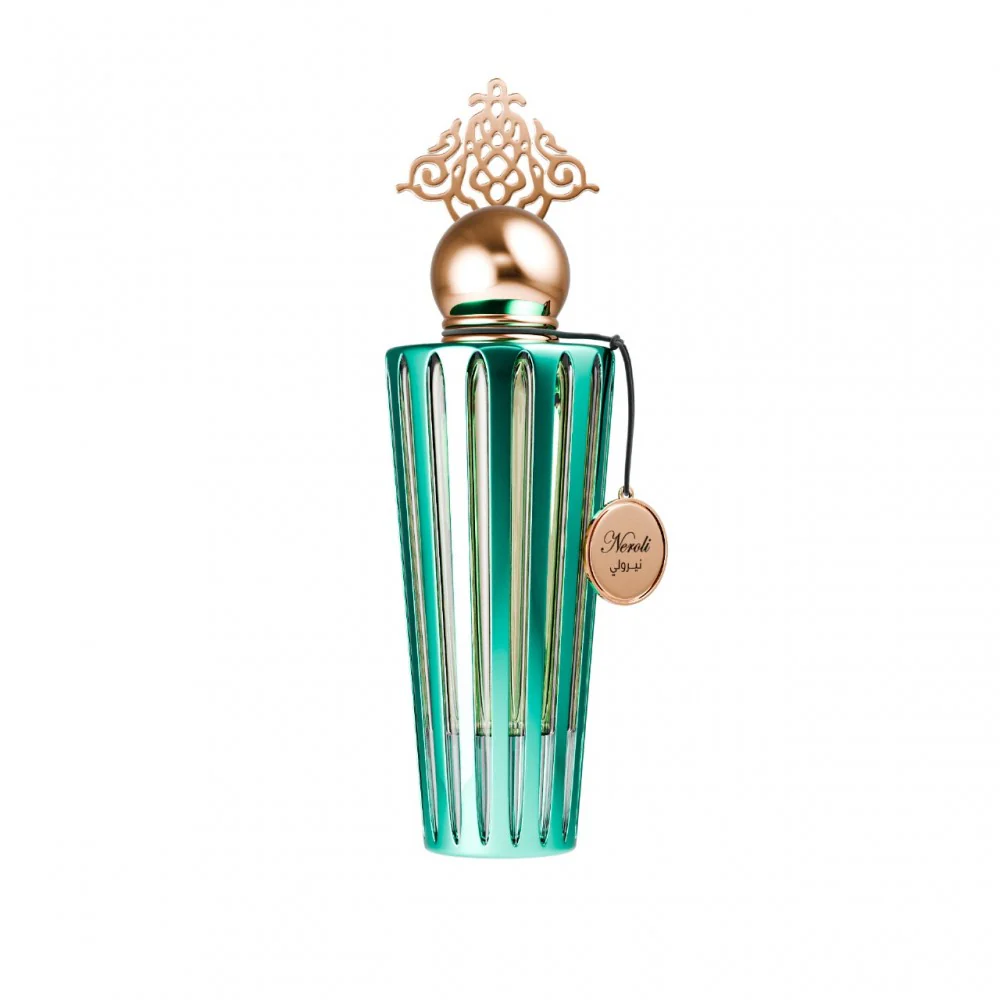 Iconic Neroli Eau de Parfum by Ibraheem Al Qurashi – 75 ml bottle displayed on white background at Al Rashid Galleria UK.