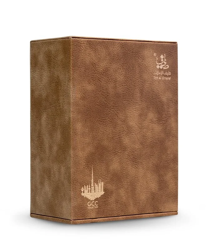 Front view of Taif Al Emarat Bahrain Eau De Parfum box UK