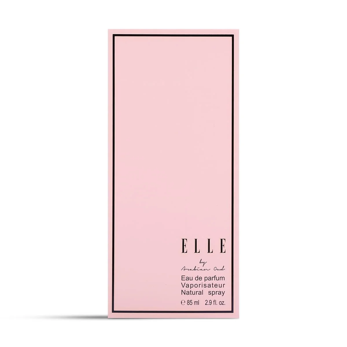 Front view of Arabian Oud Elle Eau De Parfum box UK