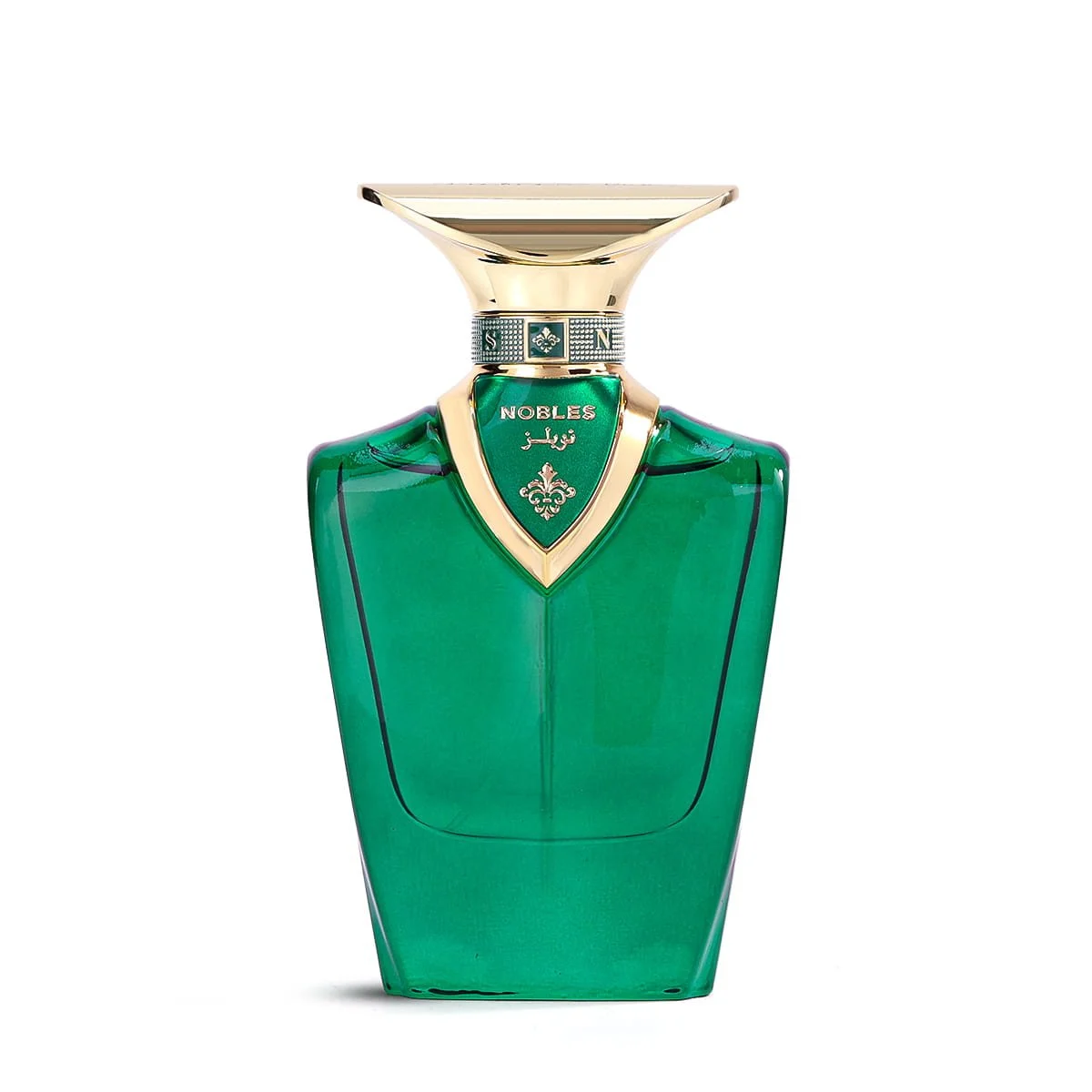 Arabian Oud Nobles 80ml eau de parfum on white background, luxury woody fragrance UK