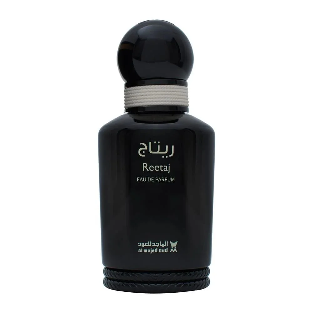 Al Majed Oud Retag Classic eau de parfum 100ml on white background, fresh floral fragrance UK
