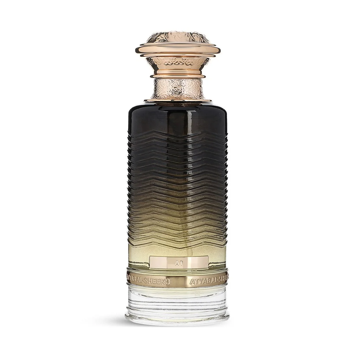 Back view of Atyab Al Sheekh A1 perfume bottle 220ml UK