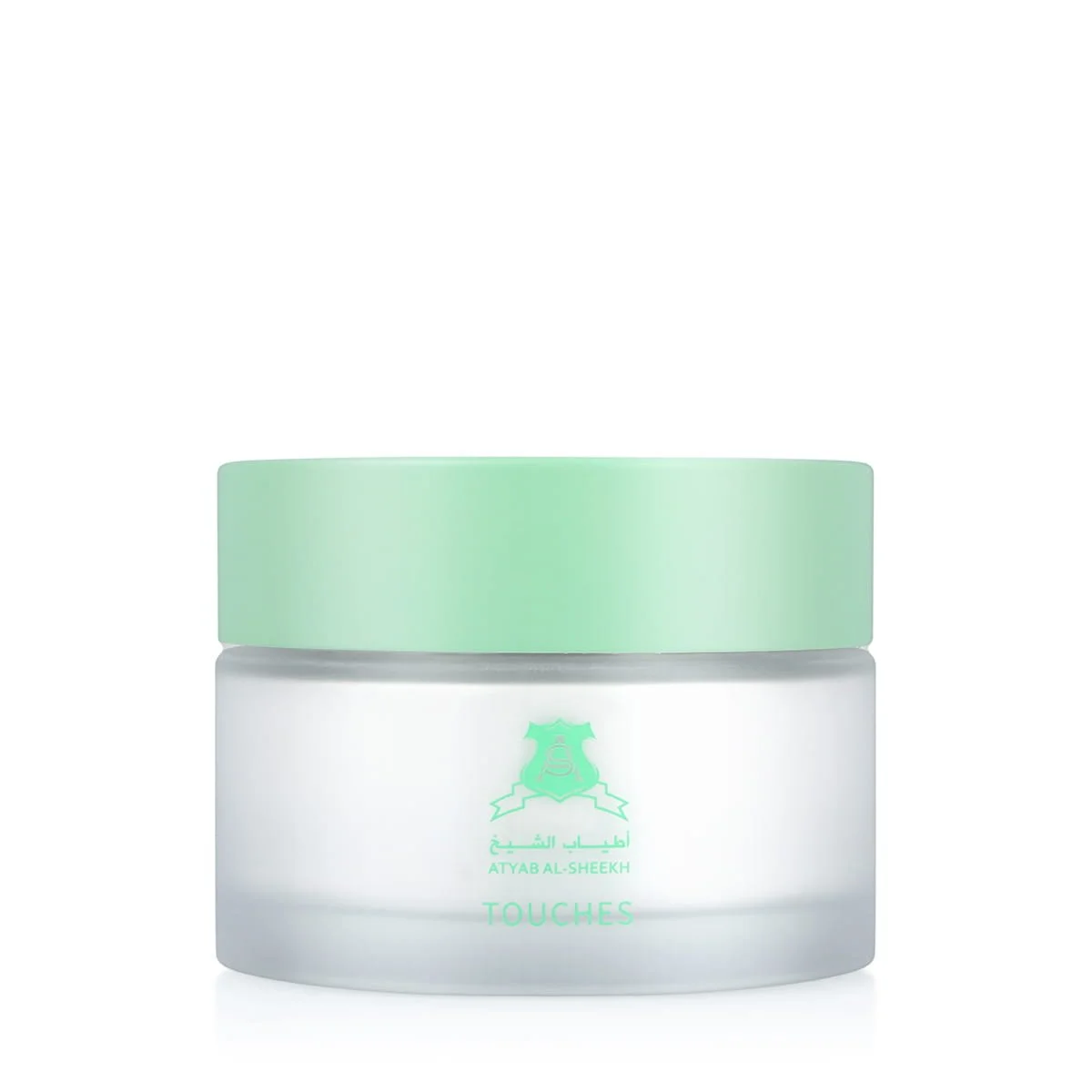 Atyab Al Sheekh Touches Scented Body Powder 125g on white background, luxury perfumed body powder UK