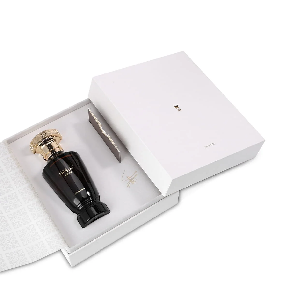 Al Majed Oud Legacy Collection Night Oud perfume inside luxury case, premium packaging UK