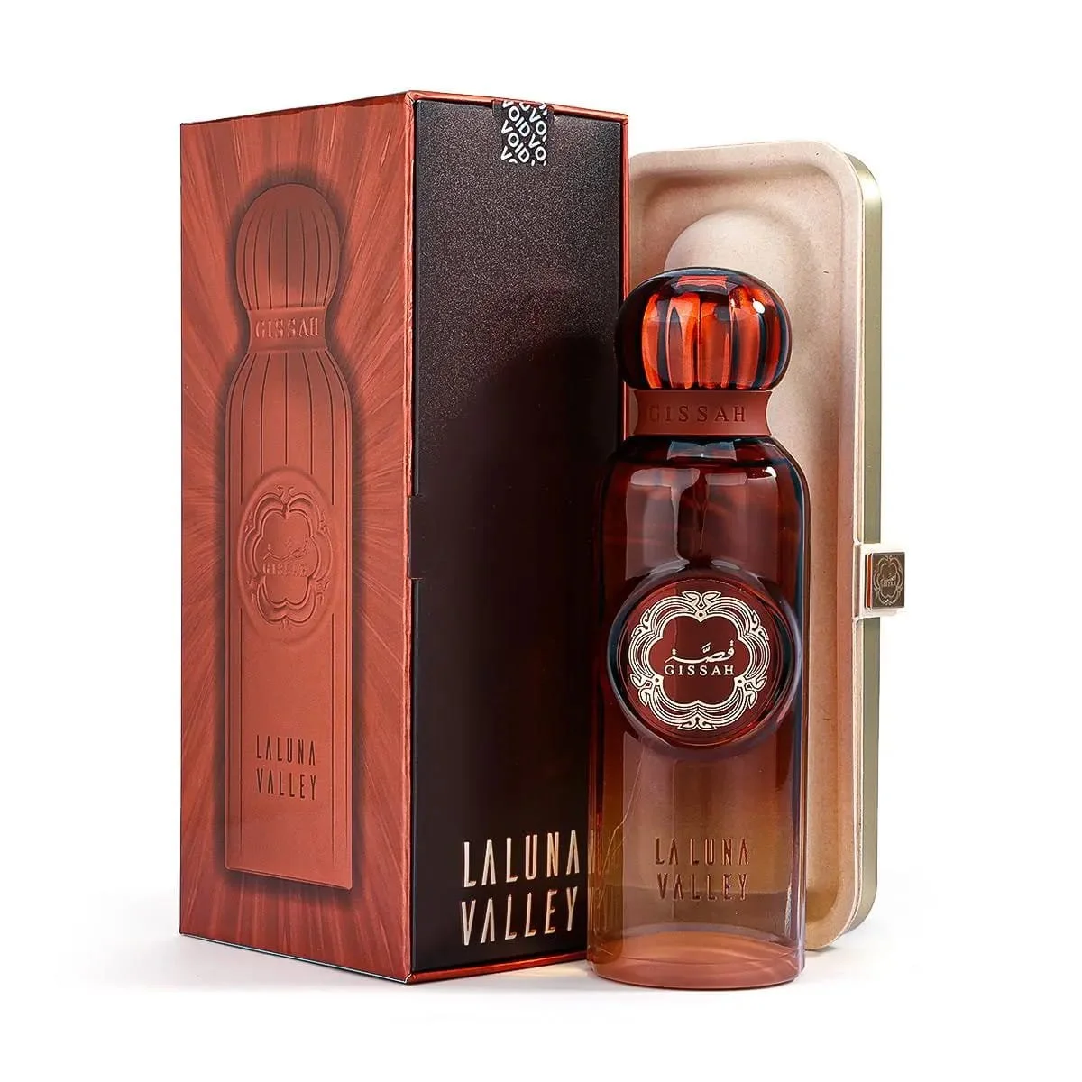 La Luna 200ml by Gissah with luxury presentation case and box – premium Middle Eastern perfume UK