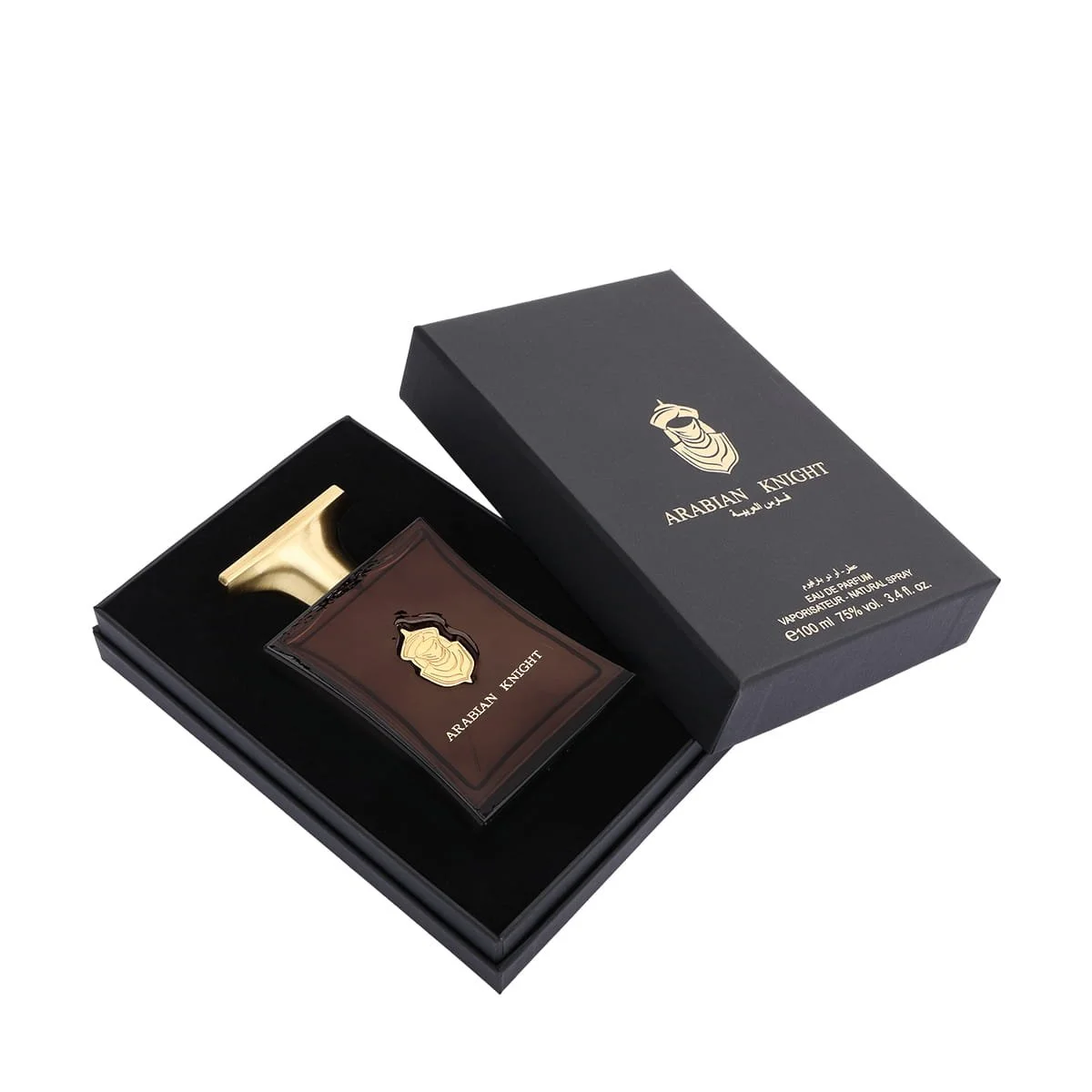 Arabian Oud Arabian Knight Eau De Parfum 100ml inside luxury presentation box UK