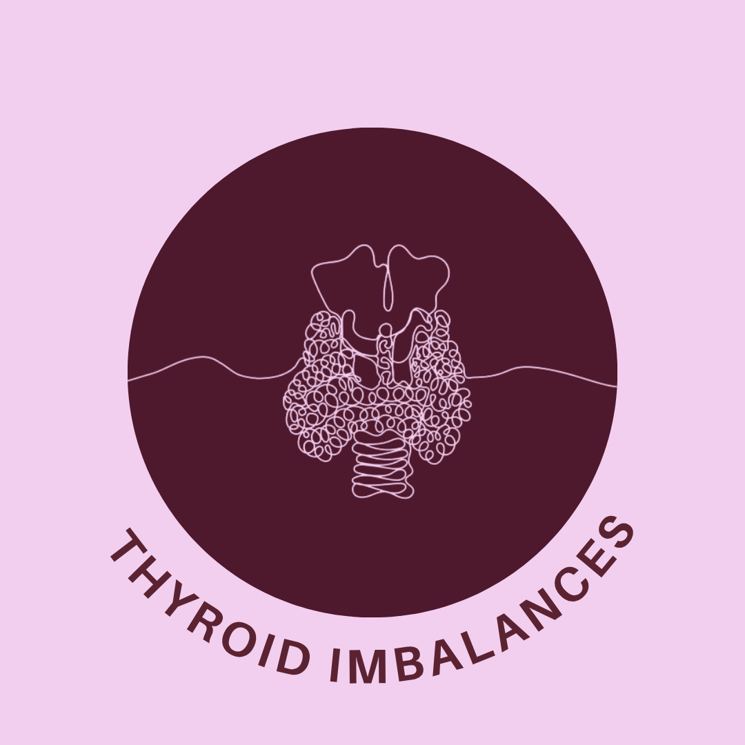 Thyroid imbalances, hyperthyroidism, hypothyroidism