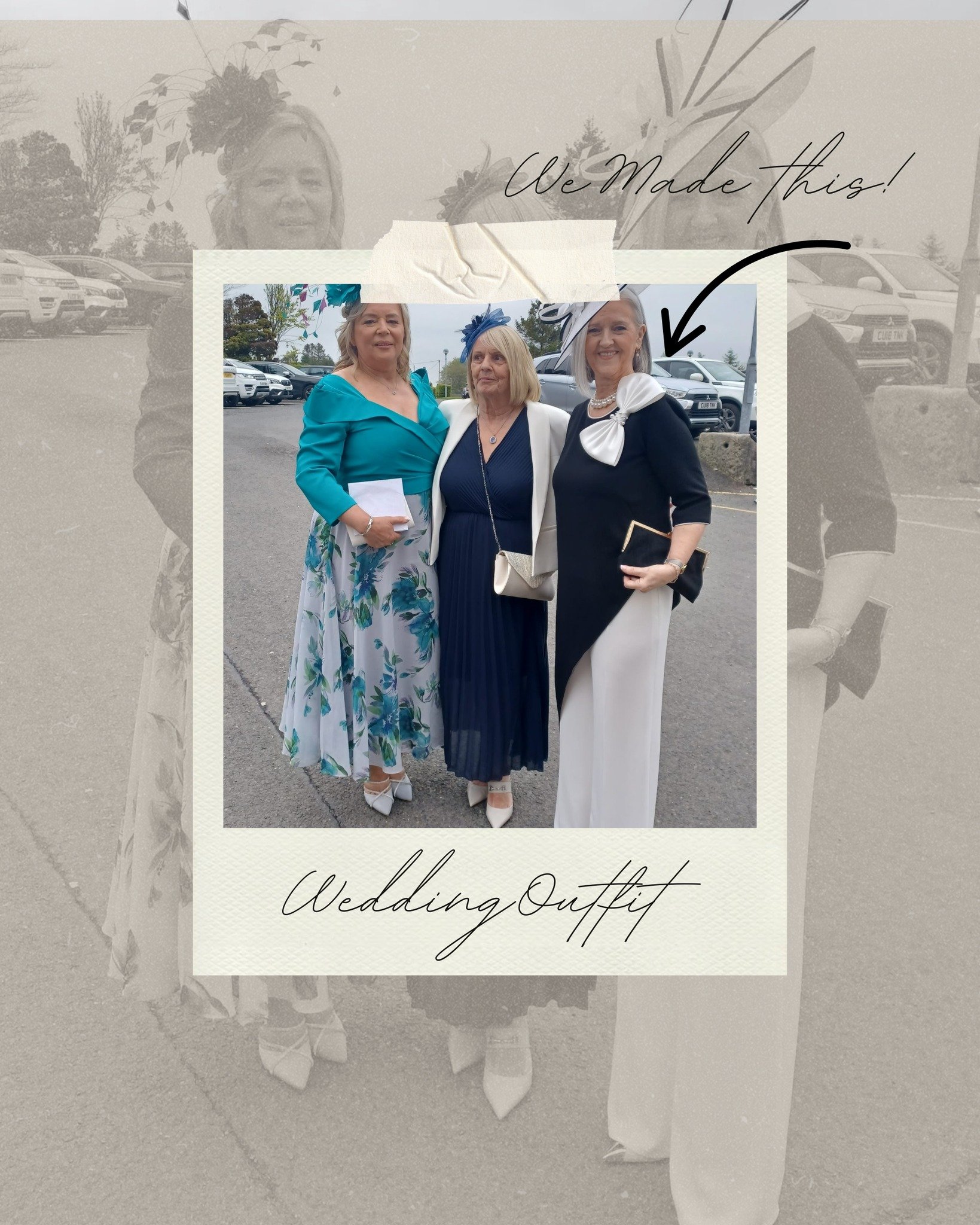 Did you know we made this full guest outfit?! 💕

We had the absolute pleasure of creating this full wedding guest outfit head to toe for one of the Alter Girls herself 💒 From the sleek satin to that stunning bow, every detail came together just rig