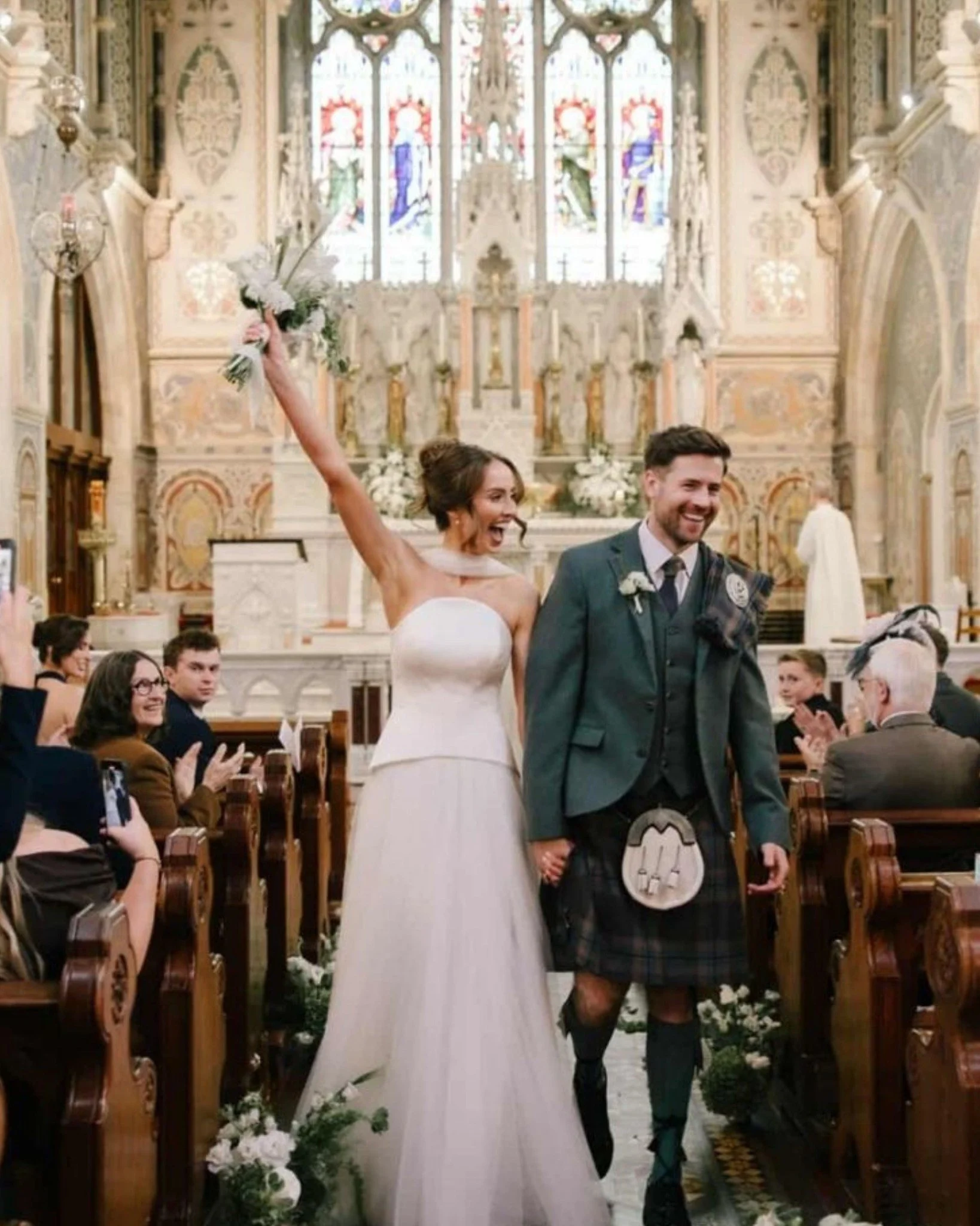 Eilish, You look truly stunning! Your dress was just to elegant and beautiful, thanks or letting us be part of our special day! ♥๐
 #weddingready #bride #BrideGoals #realbrides #AlterationsExpert #WeddingDressGoals