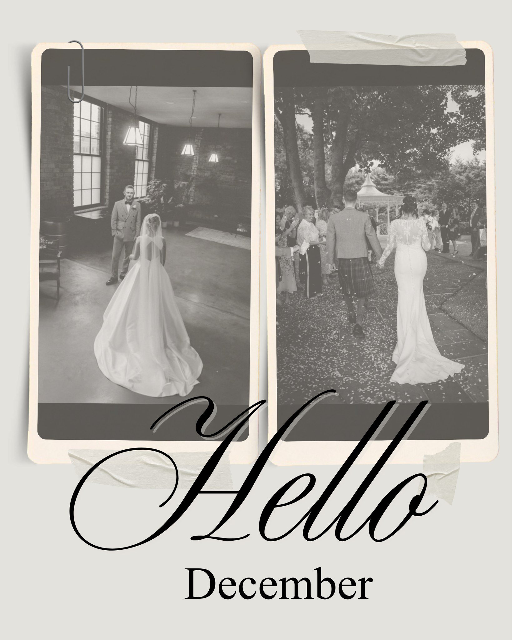 Hello December ❄️🎁🥂

December Brides, it's your wedding month! 

 #alterationservice #weddingdressmagic #BrideGoals #glasgowbridesmaiddress #weddingreviews #brideconfidence #BrideFeedback