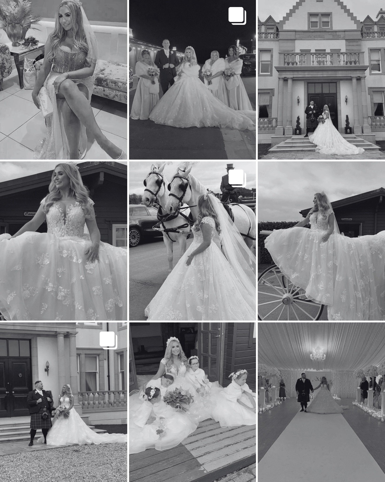 WOW! 😍🥂

Nothing beats getting sent the wedding photos from your brides special day! But wow those horses are amazing, thanks for letting us be part of your day &hearts;

 #weddingdressmagic #clienttestimonial #weddingreviews #glasgowbridesmaiddres