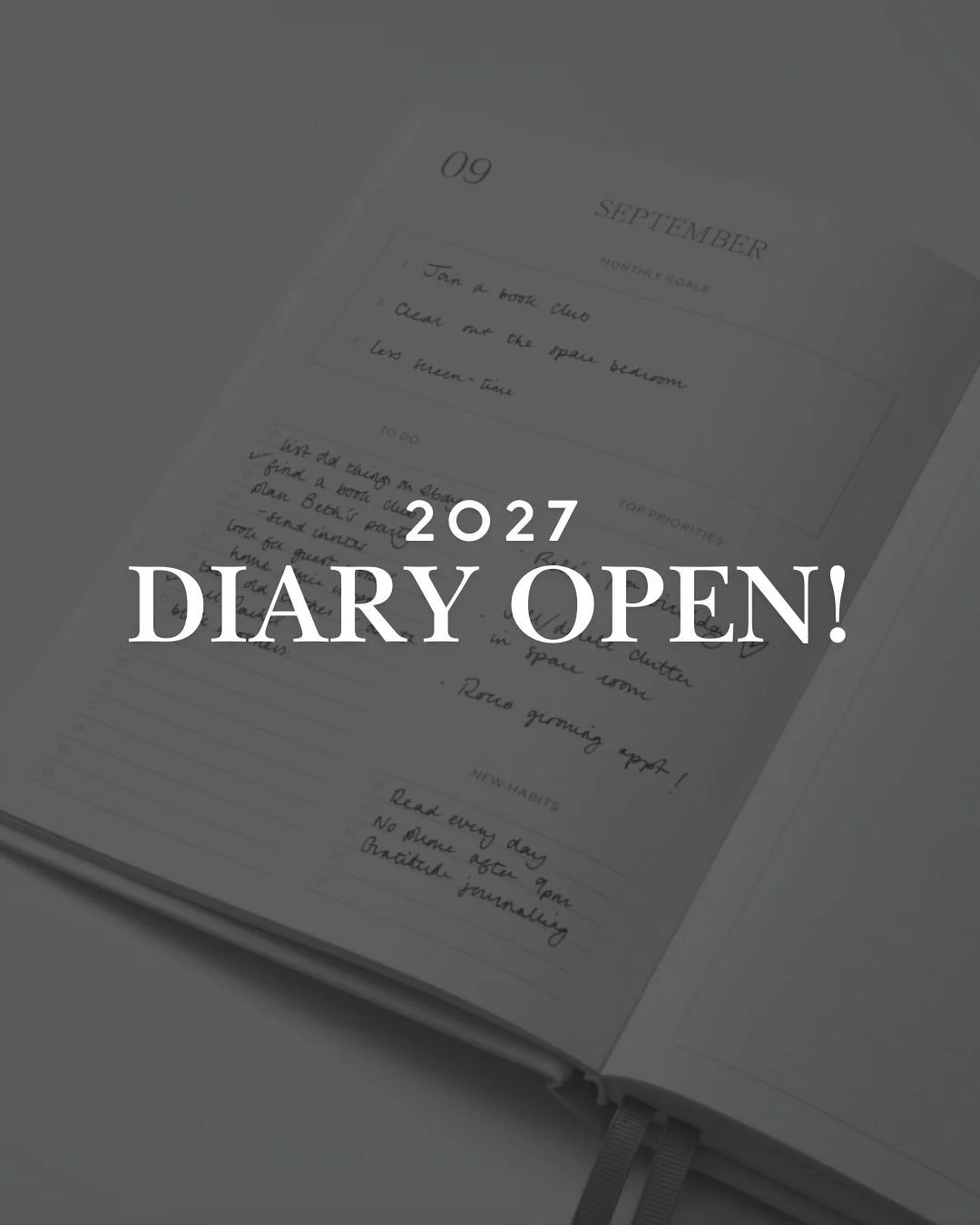 2027 Diary is now OPEN! 📅

We normally recommend booking in with us as soon as you buy your dress, we can estimate roughly when your dress will be due in and get all your appointments booked in, so it's one big thing ticked off! 

 #glasgowbride #20
