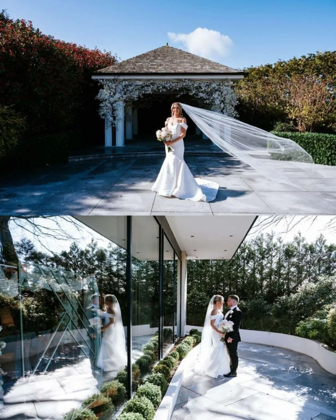 Our gorgeous bride got a stunning day for their wedding! She looks absolutely gorgeous 😍

 #weddingdressmagic #fyp #weddingseason #seamstresslife #RealBride #WeddingDressAlterations #fyppp