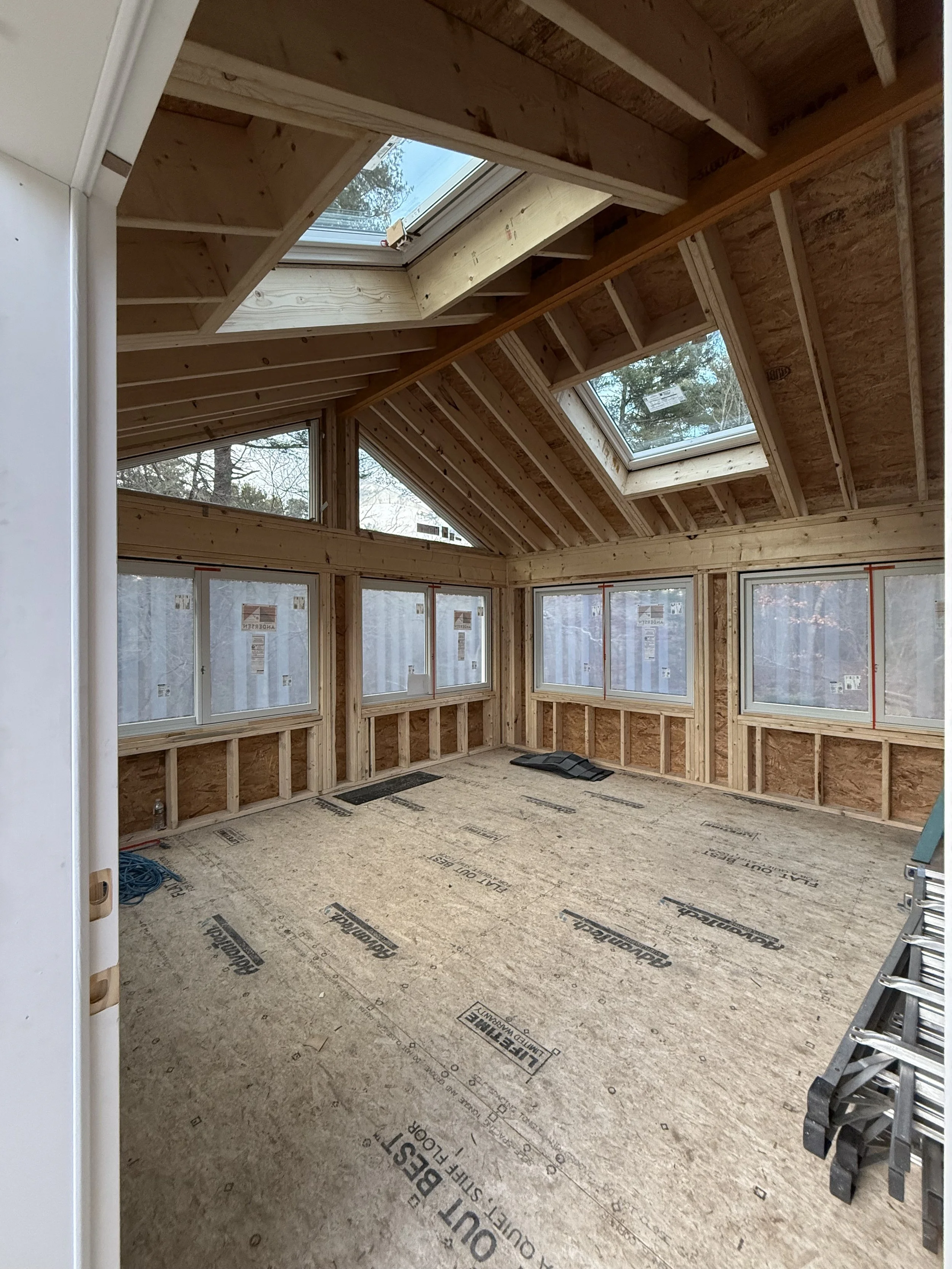 home addition in Massachusetts