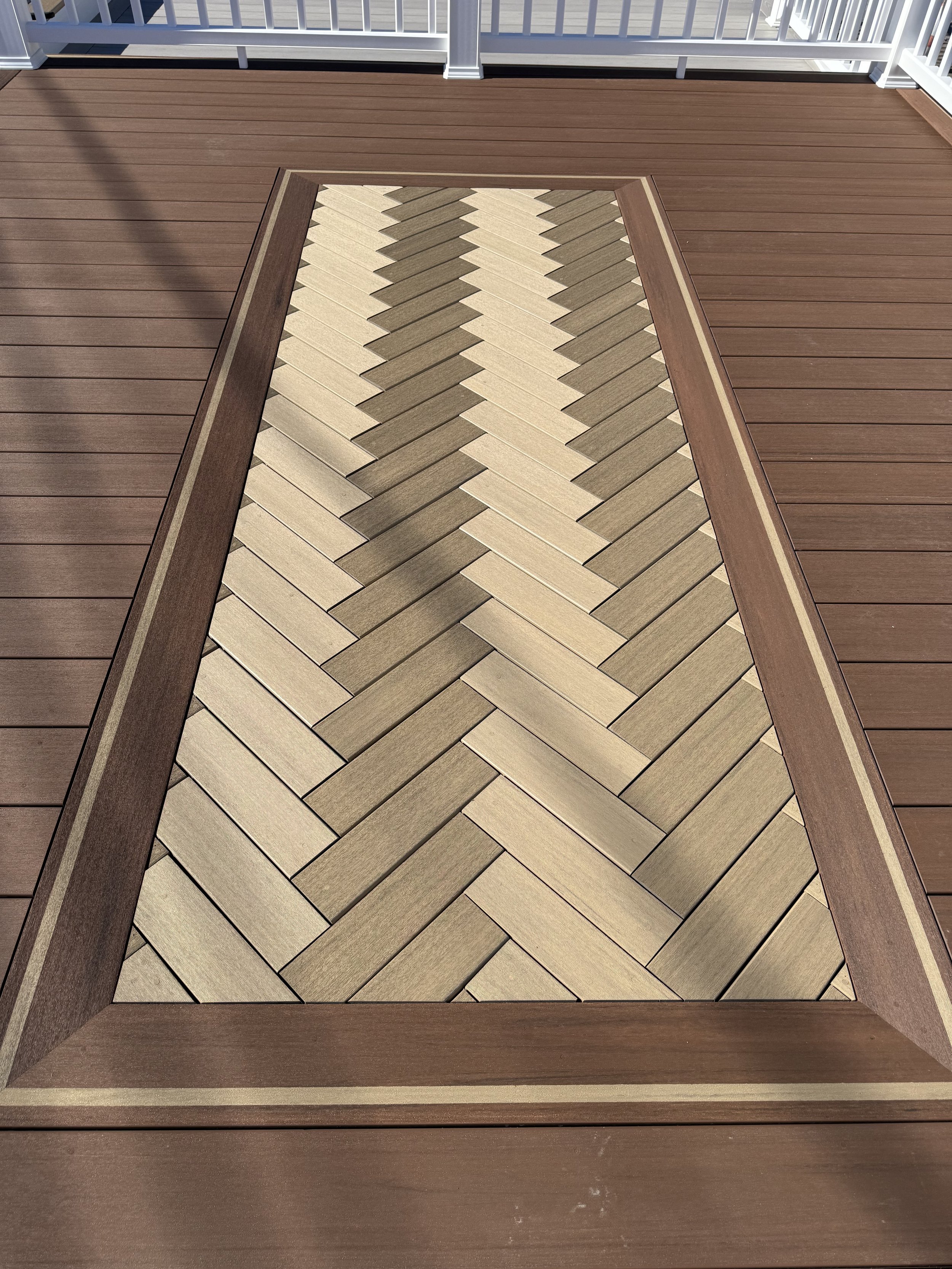 Azek Deck display in Foxboro, Ma