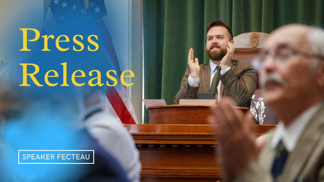 Speaker Ryan Fecteau One of 26 LGBTQ+ Elected Officials Nationwide Recognized in Inaugural LGBTQ+ Victory Institute 2025 LGBTQ+ Political Power List