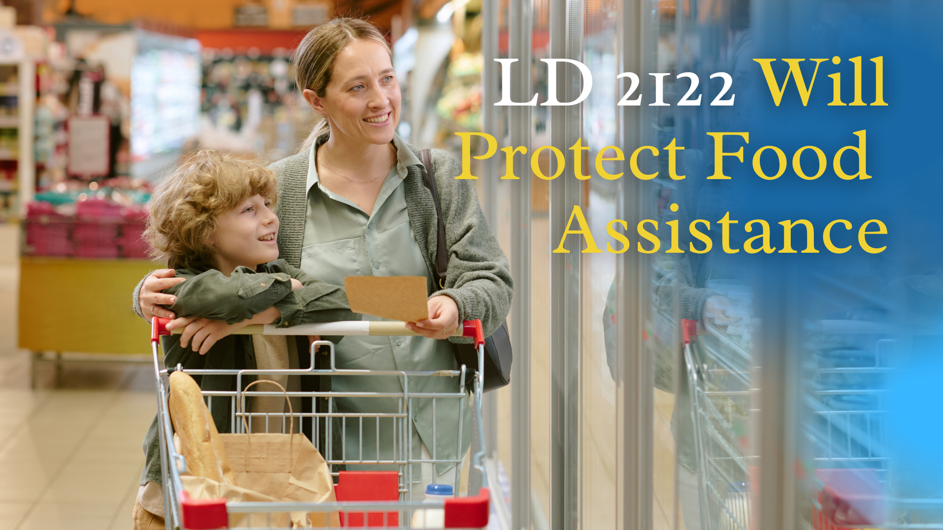 Speaker Fecteau Introduces Bill to Protect Access to Food for Maine Families