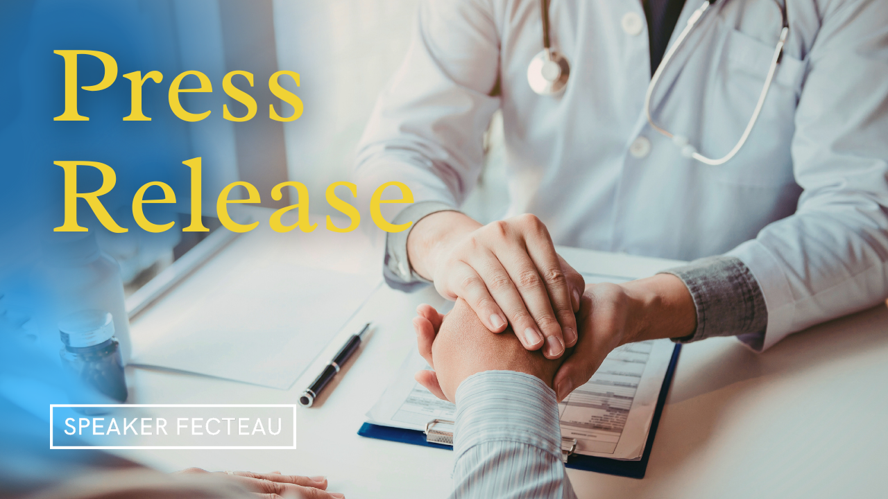 Health Coverage, Insurance and Financial Services Committee Advances Speaker Fecteau’s Bill to Protect Health Care for Maine People