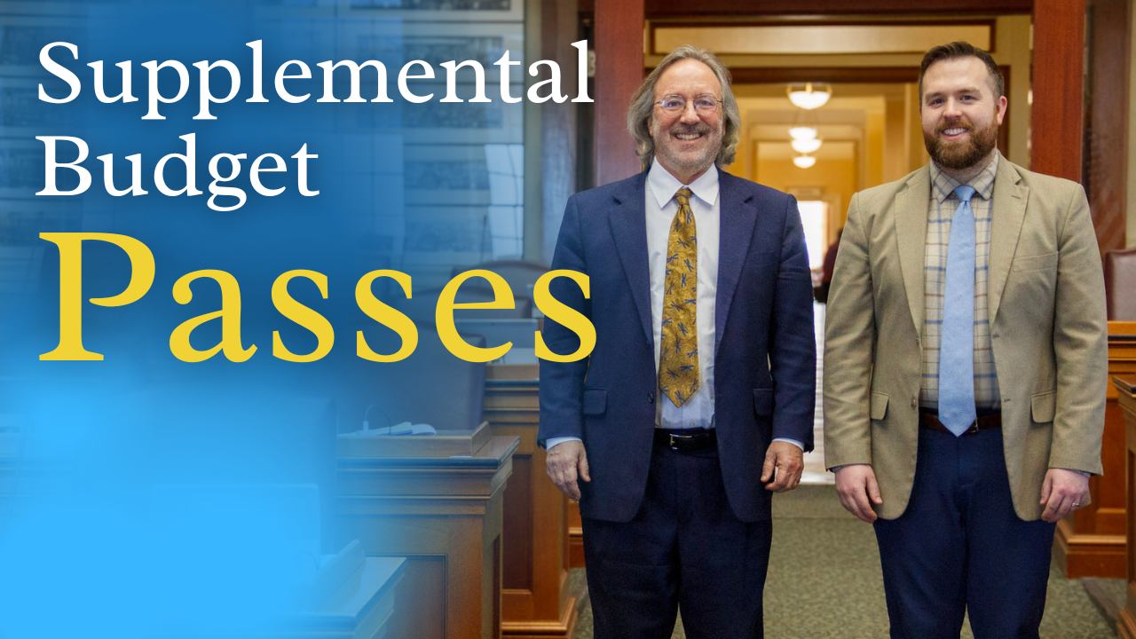 Presiding Officers and Budget Chairs Release Statements&nbsp;Following Passage of the Supplemental Budget