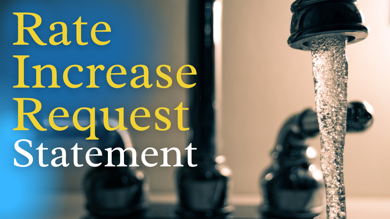 Speaker Fecteau, Senator Ingwersen &amp; Representative Malon Issue Statements in Opposition to Maine Water Rate Increase