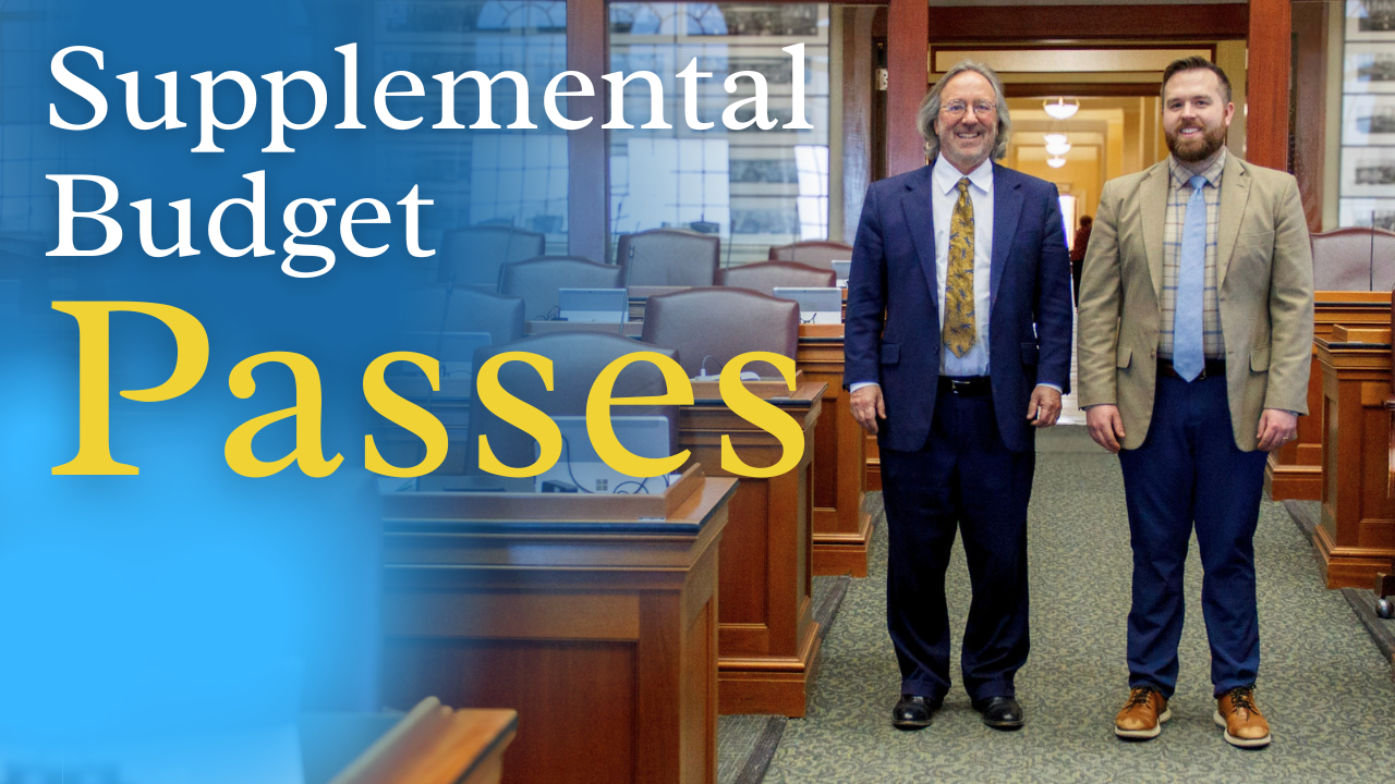 Presiding Officers and Budget Chairs Release Statements&nbsp;Following Passage of the Supplemental Budget
