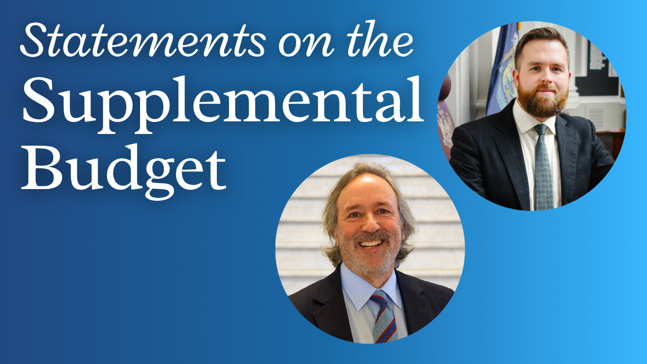 Appropriations Committee Advances Supplemental Budget Focused on Stability, Relief, and Essential Services
