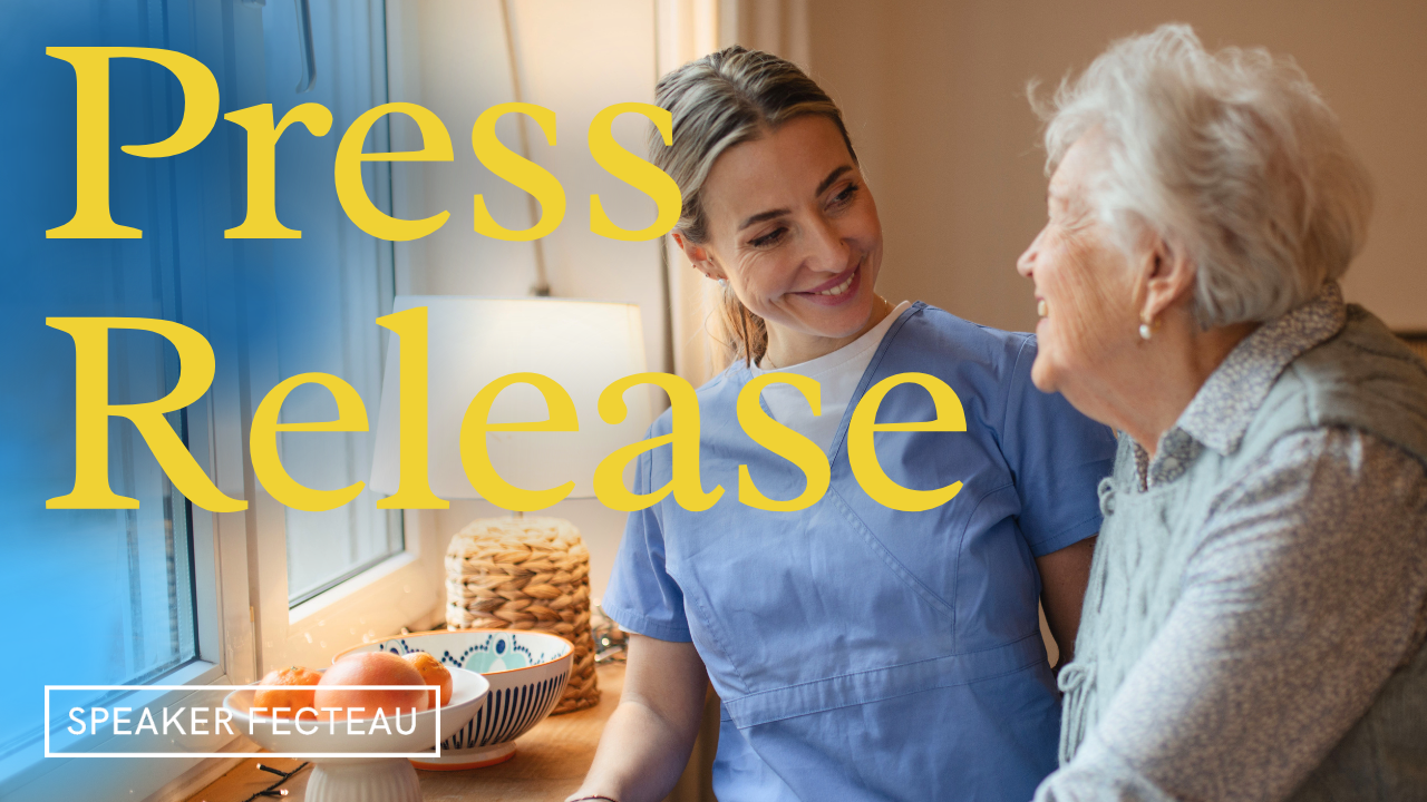 Health and Human Services Committee Unanimously Advances Speaker Fecteau’s Bill to Strengthen Direct Care Workforce