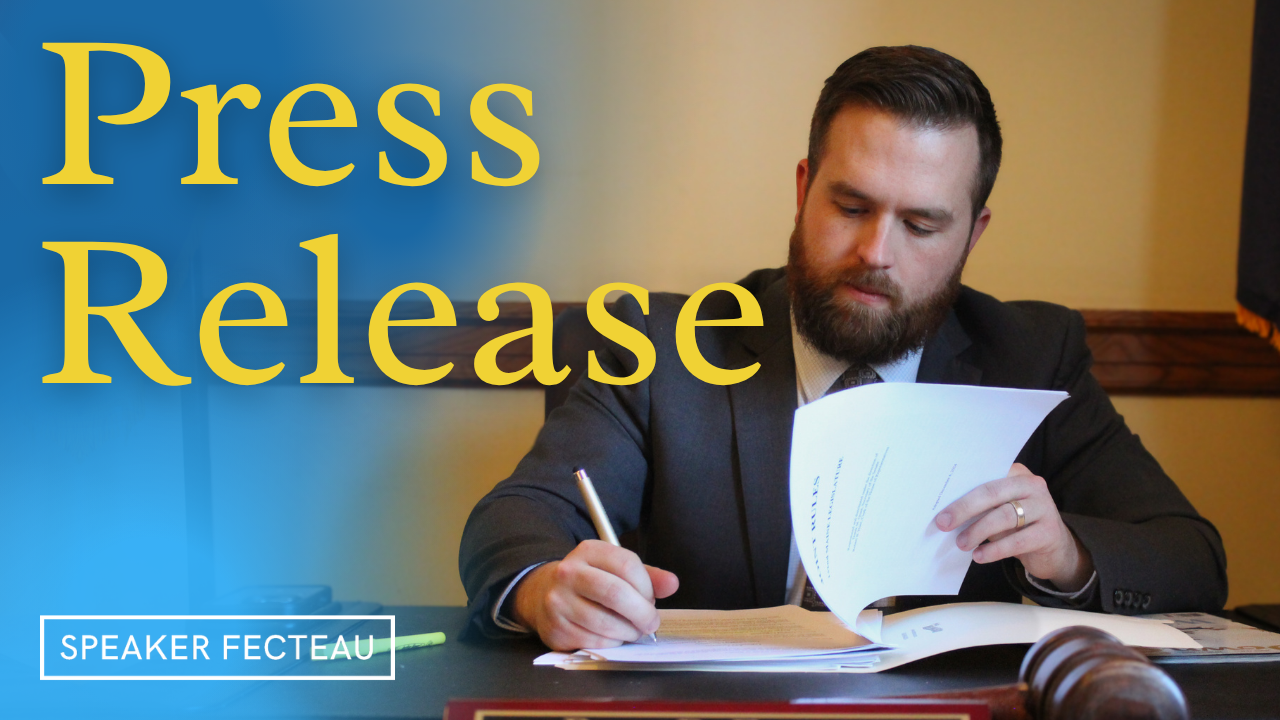 Presiding Officers Issue Statements Regarding Supplemental Budget Vote