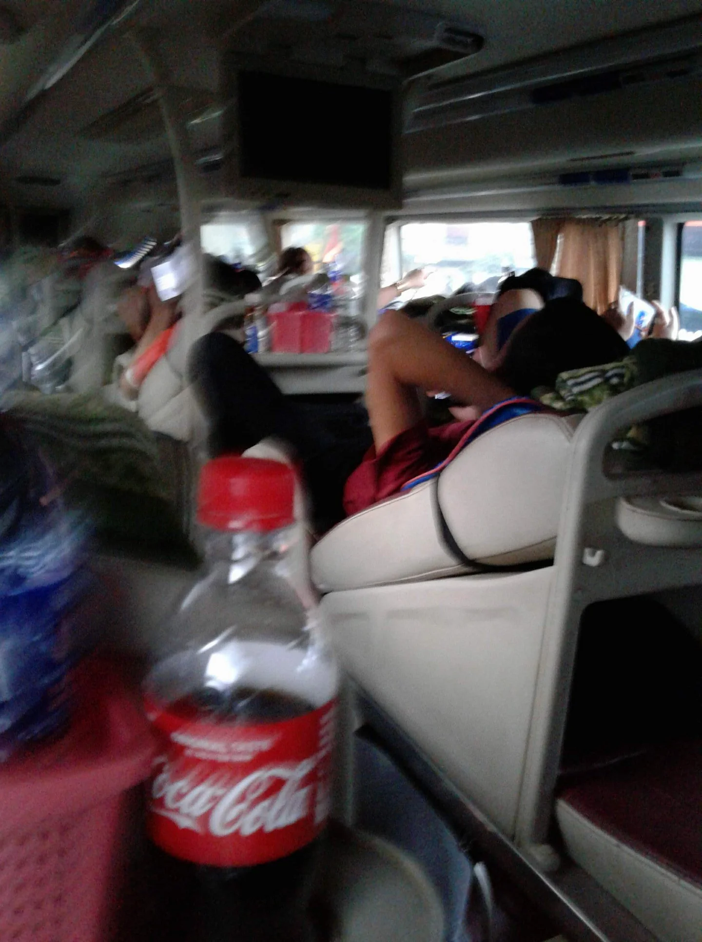 Not so sleeper bus from Hanoi to Vientiane